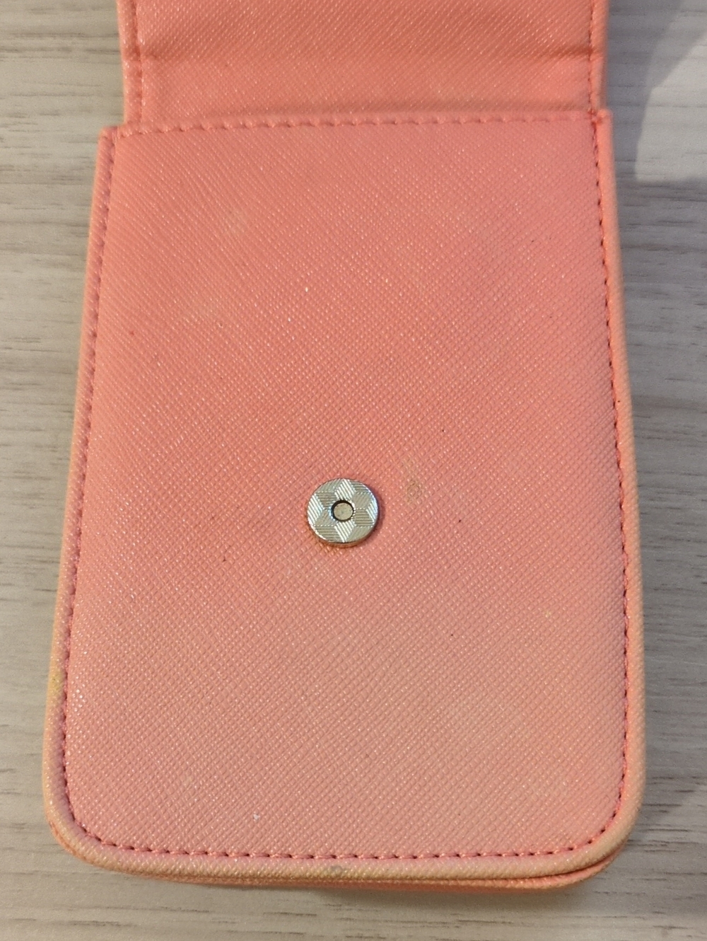 Peach Compact Accessory/Makeup Case - Picture 7 of 9